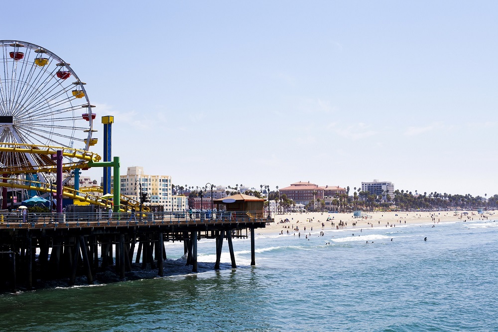 USA_California_Santa Monica Beach USA_California_Santa Monica Beach